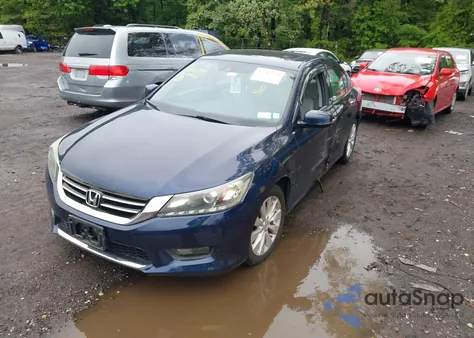 2015 Honda Accord Ex-L V-6 from USA, damaged, VIN 1HGCR3F86FA030528